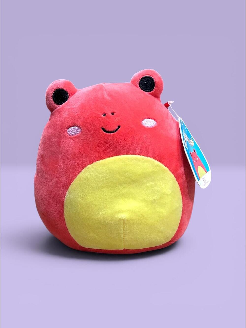 Obu the Red Frog Squishmallow 7.5"